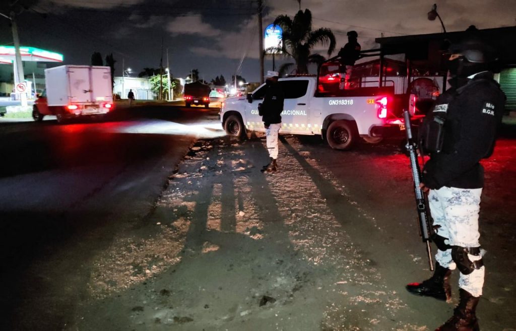 Policía de San Pedro Cholula y guardia nacional implementan operativo plataforma segura