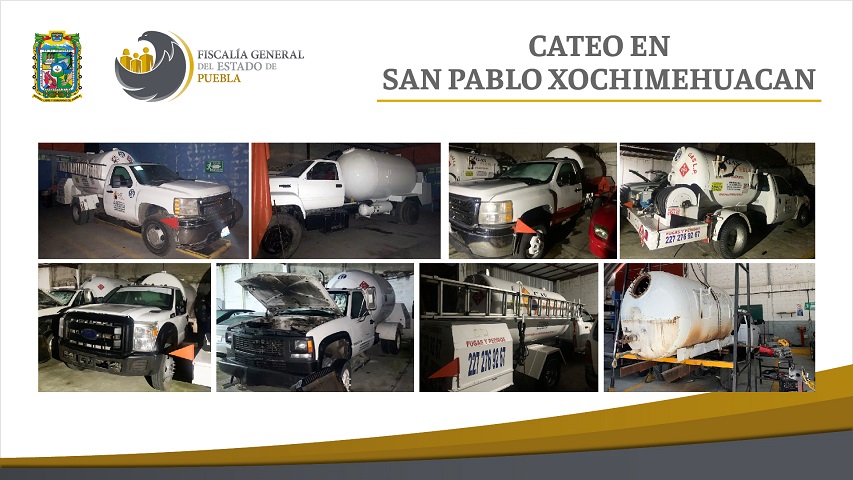 Fiscalía aseguró 8 pipas en nuevo cateo en Xochimehuacan