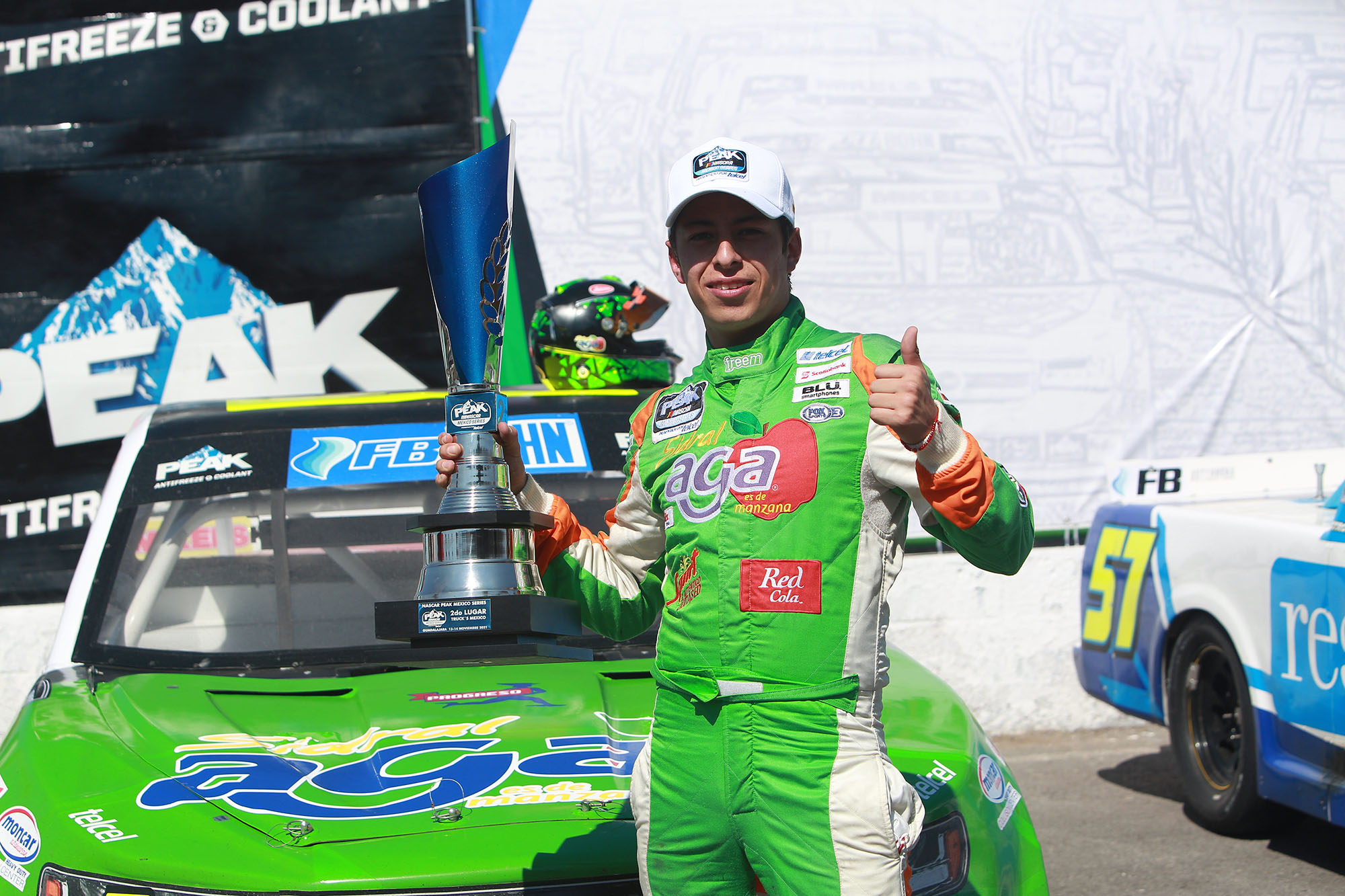 El Sidral Aga Racing Team cerró con doble podio en casa dentro de NASCAR México