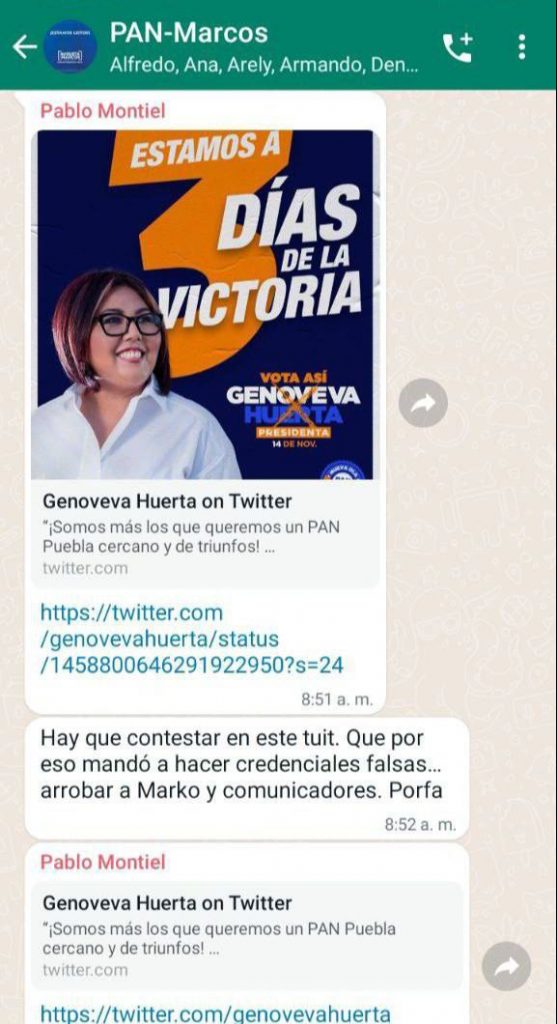 Supuesta acusación de falsificación de credenciales es porque los números no favorecen a Augusta Díaz y Marcos Castro, no permitiremos que se manche el proceso con mentiras: Eduardo Alcántara