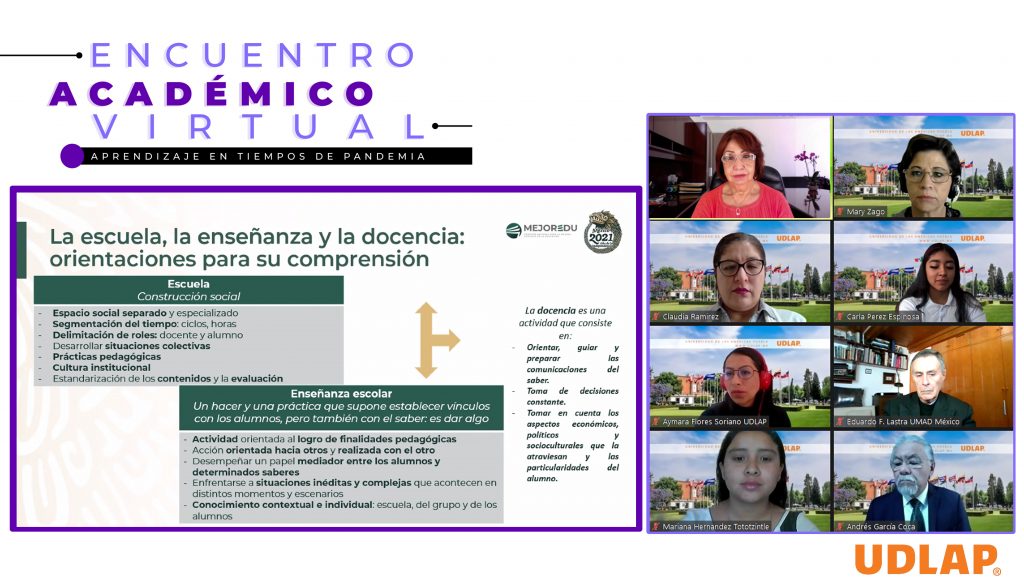 Analizan en la UDLAP el aprendizaje en tiempos de pandemia