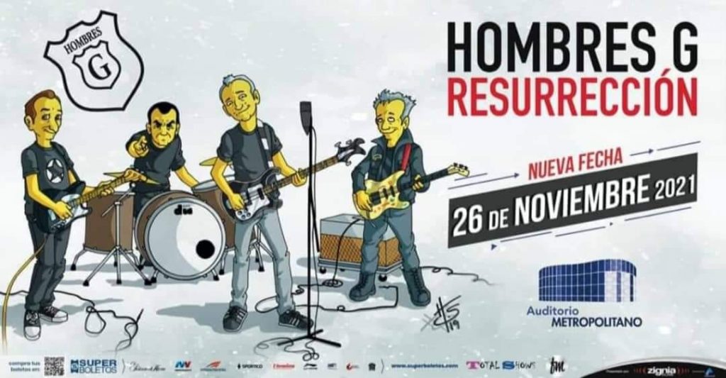 Hombres G llega a Puebla con su gira “Resurrección”