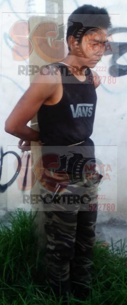 Detienen y golpean a ratero en Las Vegas, Amozoc