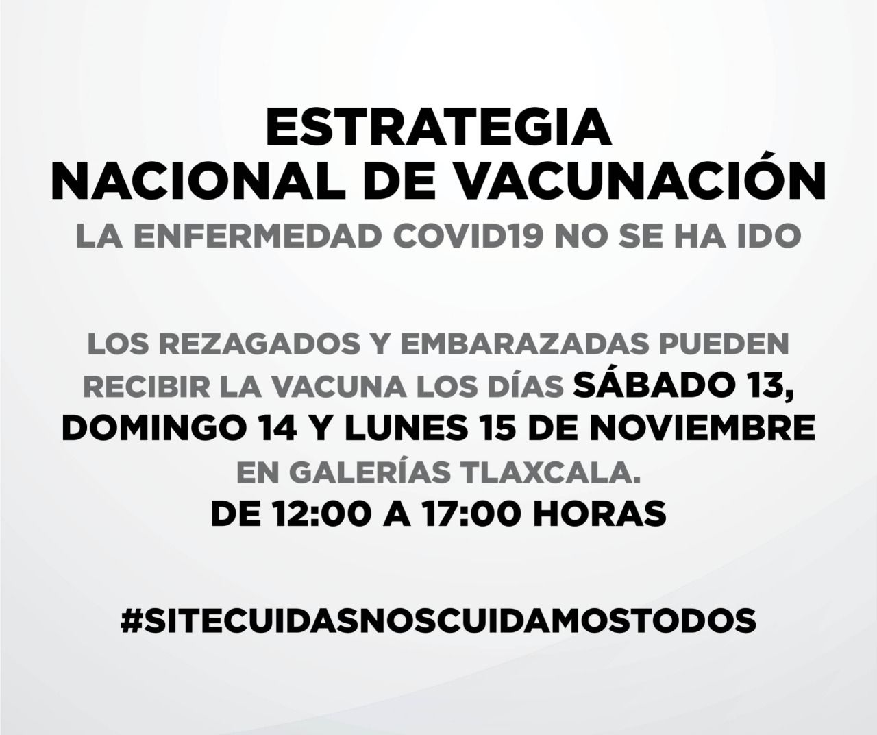 Ayuntamiento de Tlaxcala anuncia jornada de vacunación