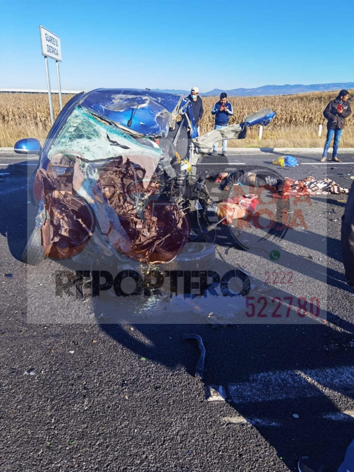 Fatal accidente en la Amozoc-Perote deja sin vida a tres miembros de una familia