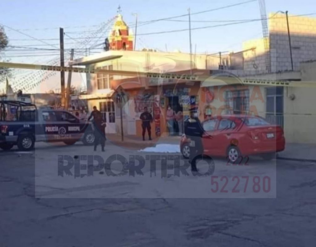 Atropellan y le arrebatan la vida a un hombre en Tepeaca