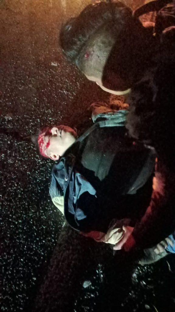 Motociclista tendido y lesionado en la México-Tuxpan