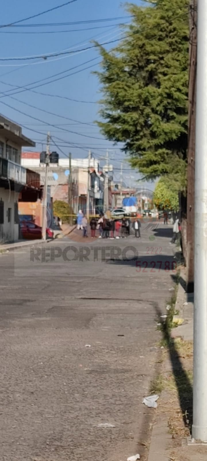 Video desde Puebla: Asesinan a joven en la colonia Santa Anita