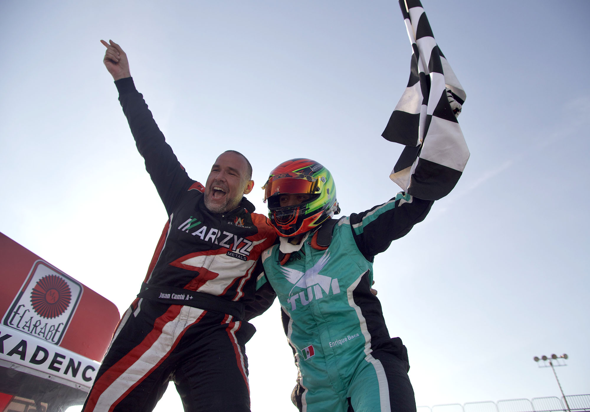 Juan Cantú “El Árabe Jr.” dio podio de los Tractocamiones al ARZYZ Metals Racing en su casa, Monterrey