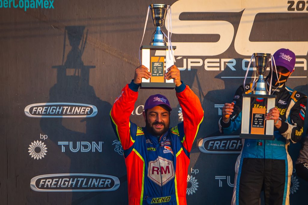Rogelio “Keko” Pérez Subió al podio de la GTM en Monterrey
