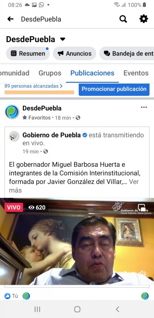 Video desde Puebla: “Vamos a responder a los poblanos”, reiteró el gobernador Miguel Barbosa a los damnificados de Xochimehuacan