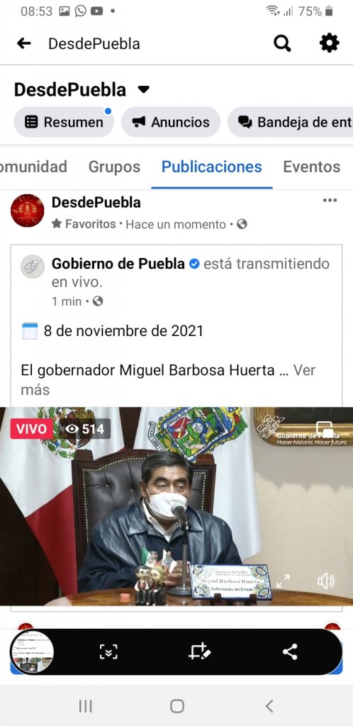 Gobernador Barbosa anuncia el programa “Puebla te cuida, Puebla repudia la delincuencia”