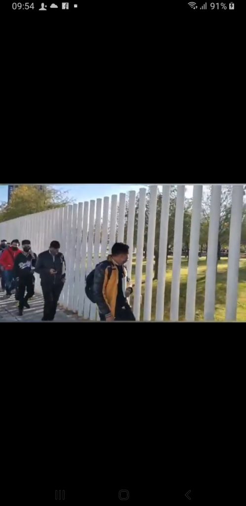 Video desde Puebla: Jóvenes de 18 a 29 años se vacunan en la zona de Angelópolis