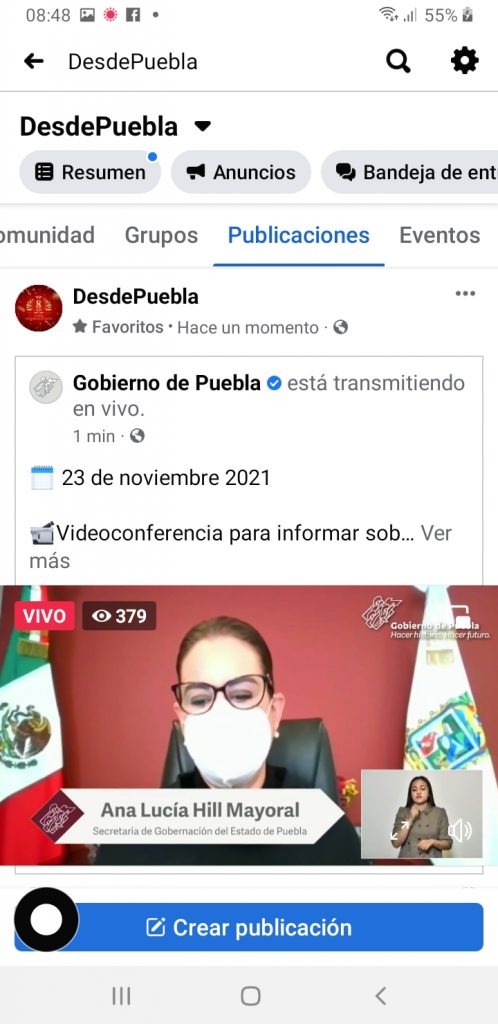 Anda en la Ciudad de México el presidente municipal de Tecamachalco: Ana Lucía Hill