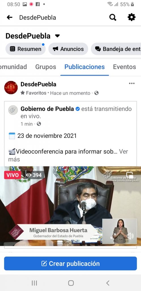 Parte de Guerra Puebla martes 23: Ayer se acumularon 10 contagios y una muerte más por Covid, confirmó Martínez García