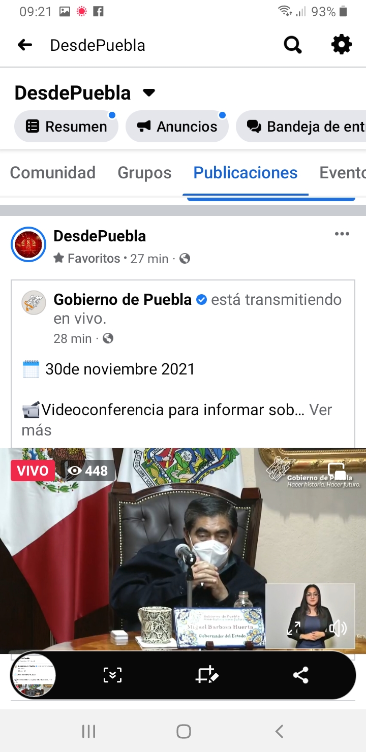 “Yo jalo con Andrés Manuel y, si hay que ponerle, le ponemos”, contestó Miguel Barbosa a la posibilidad de aumentar apoyos a discapacitados