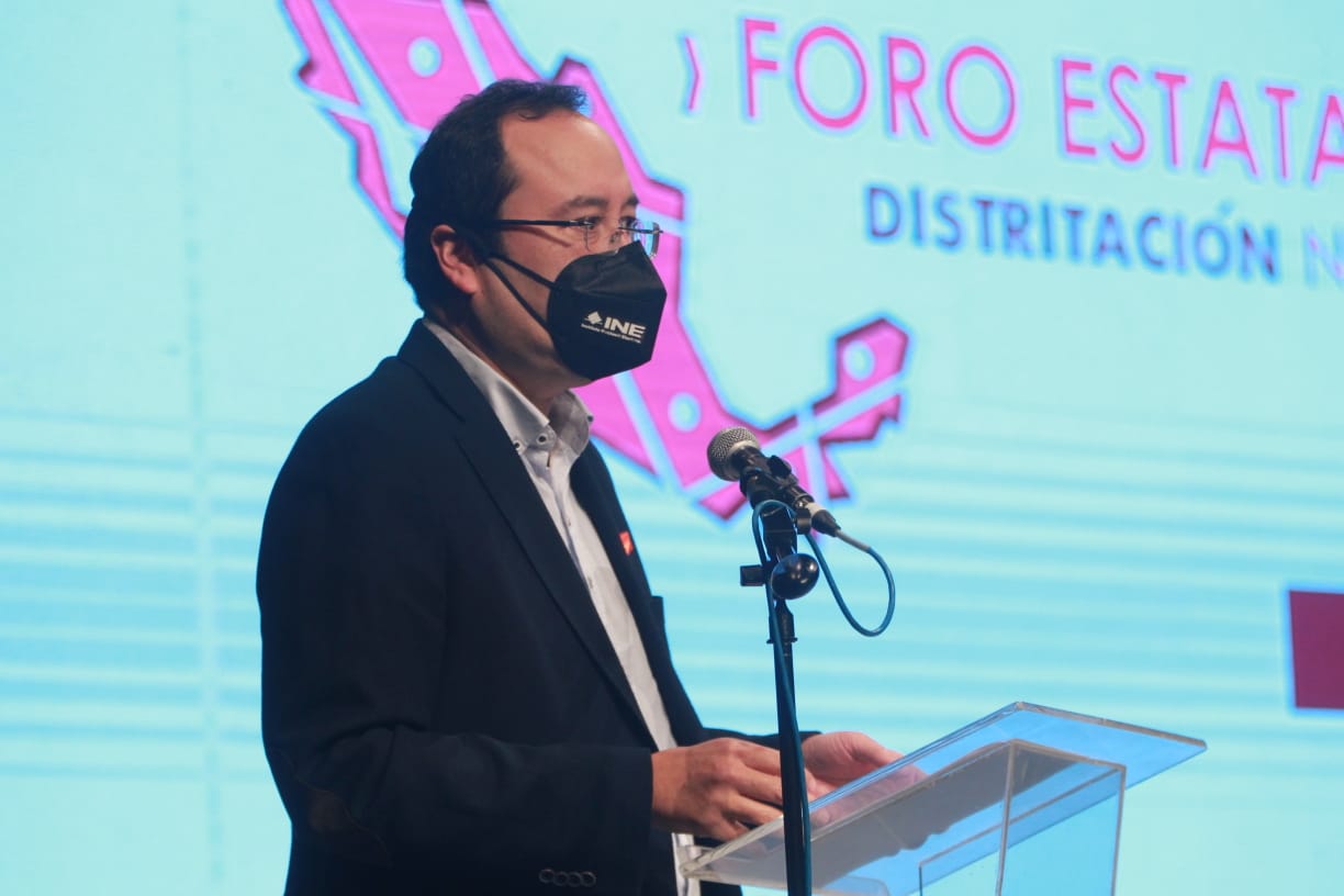 Celebra INE en Puebla cuarto Foro Informativo sobre la Distritación Electoral 2021-2023