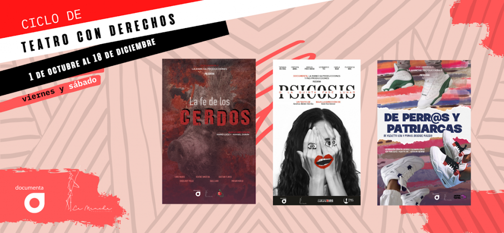 La obra en línea “De perr@S y patriarcas” cerrará el ciclo de teatro con derechos