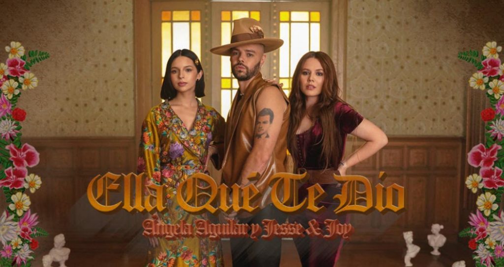 Ángela Aguilar estrena el videoclip de su tema “Ella que te dio” con Jesse & Joy y brilla en la semana de Latin Grammy