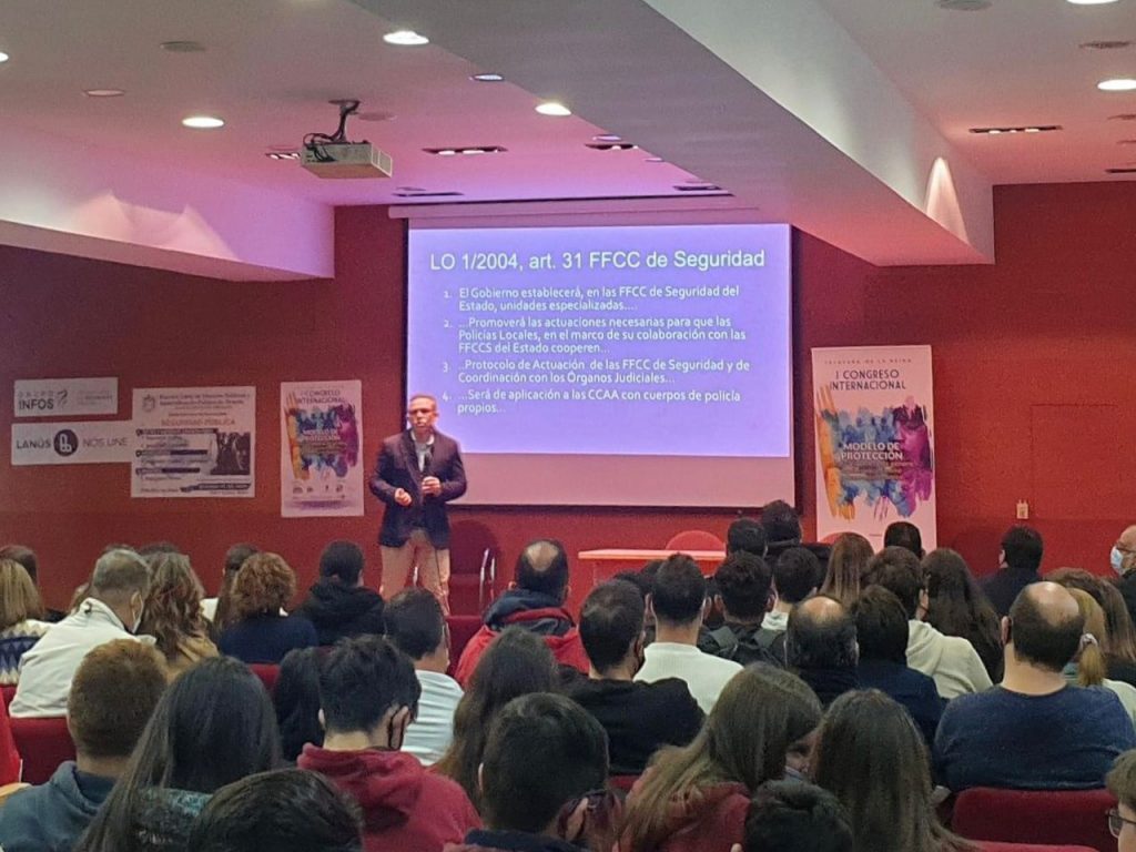 Participa Policía Municipal de San Andrés Cholula en congreso español en materia de seguridad