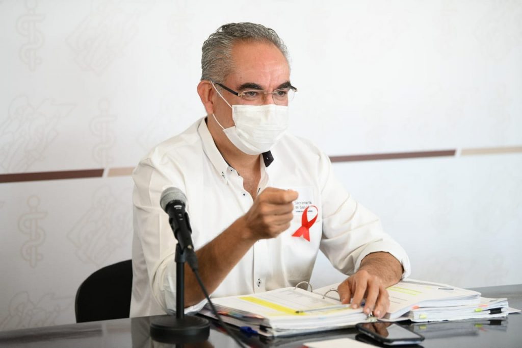 Video desde Puebla: Hoy comienza la jornada de vacunación para jóvenes de 15 a 17 años sin morbilidades, informó Martínez García