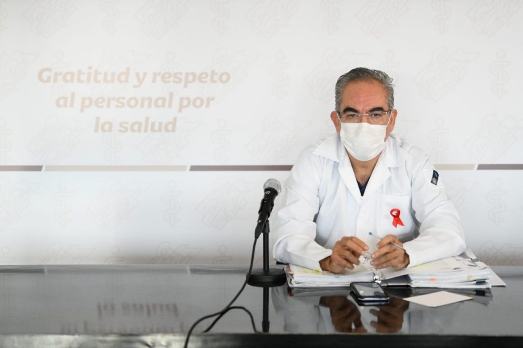Parte de Guerra Puebla lunes 20: Van 16 mil 354 muertes y 123 mil 183 casos de Covid en el estado, informó el secretario de Salud