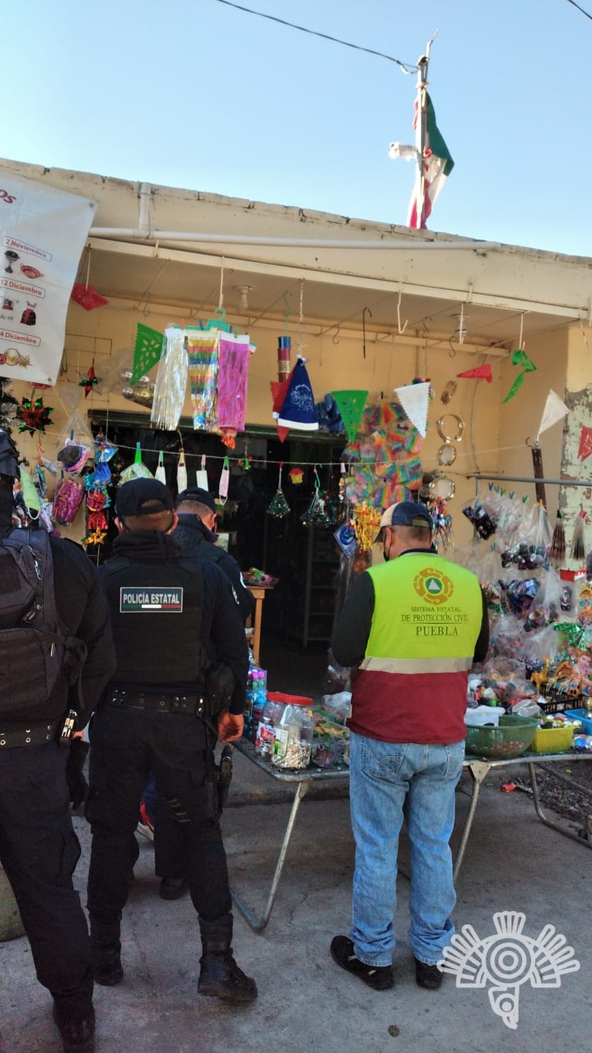 Policía estatal desactiva polvorín en potencia en Tlapanalá al asegurar cartuchos útiles y pirotecnia