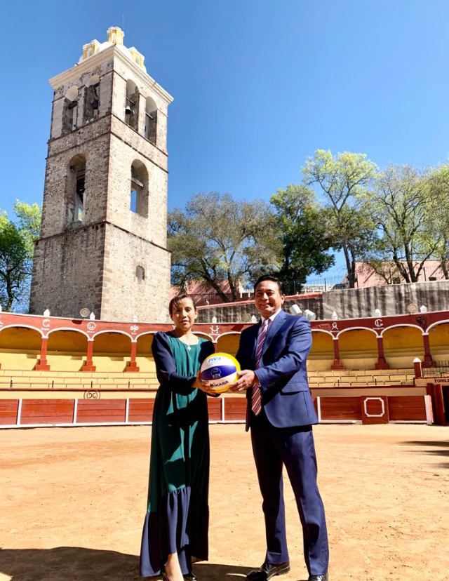Voleibolistas internacionales partirán plaza en Tlaxcala capital