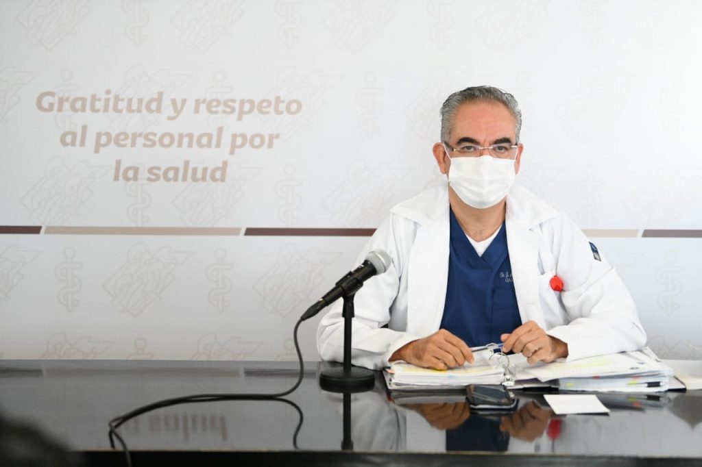 Video desde Puebla: El estado suma 16 mil 195 muertes por Covid; ayer se confirmaron dos más, indicó José Antonio Martínez García