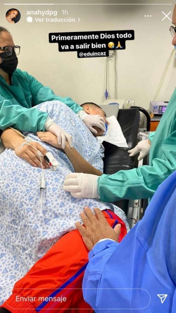 Eduin Caz, vocalista de Grupo Firme, fue hospitalizado de emergencia