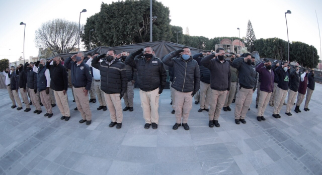 Guardia Ciudadana del Ayuntamiento de San Andrés Cholula recibe capacitación