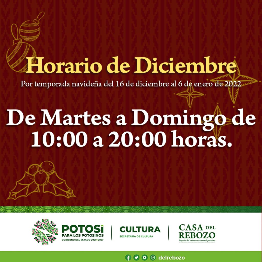 Museo Casa del Rebozo amplía horario por temporada navideña