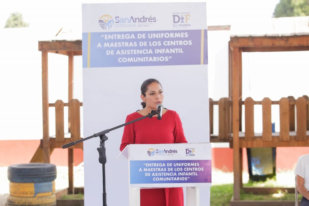 Impulsa DIF de San Andrés Cholula calidad educativa en los CAIC