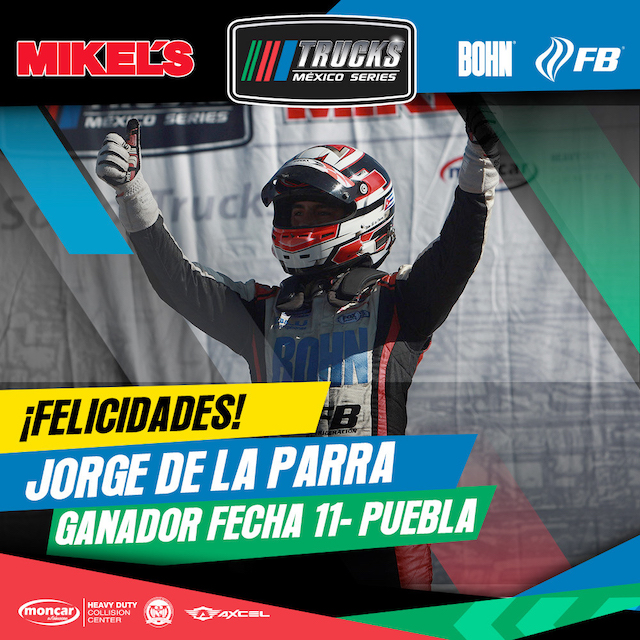 Jorge de la Parra vence en la semifinal y cierra la lucha por el título 2021 de la FB y BOHN Mikel’s Trucks