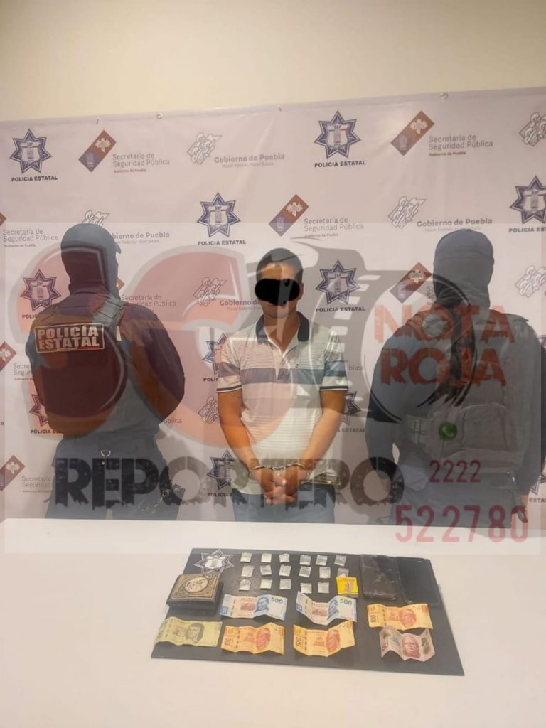 Detienen al “Chaleco”, presunto narcomenudista generador de violencia en Puebla y Veracruz