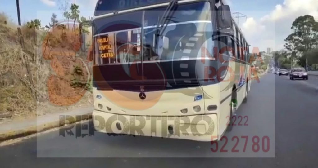 Enésimo asalto a pasajeros de la línea Directos de Cholula