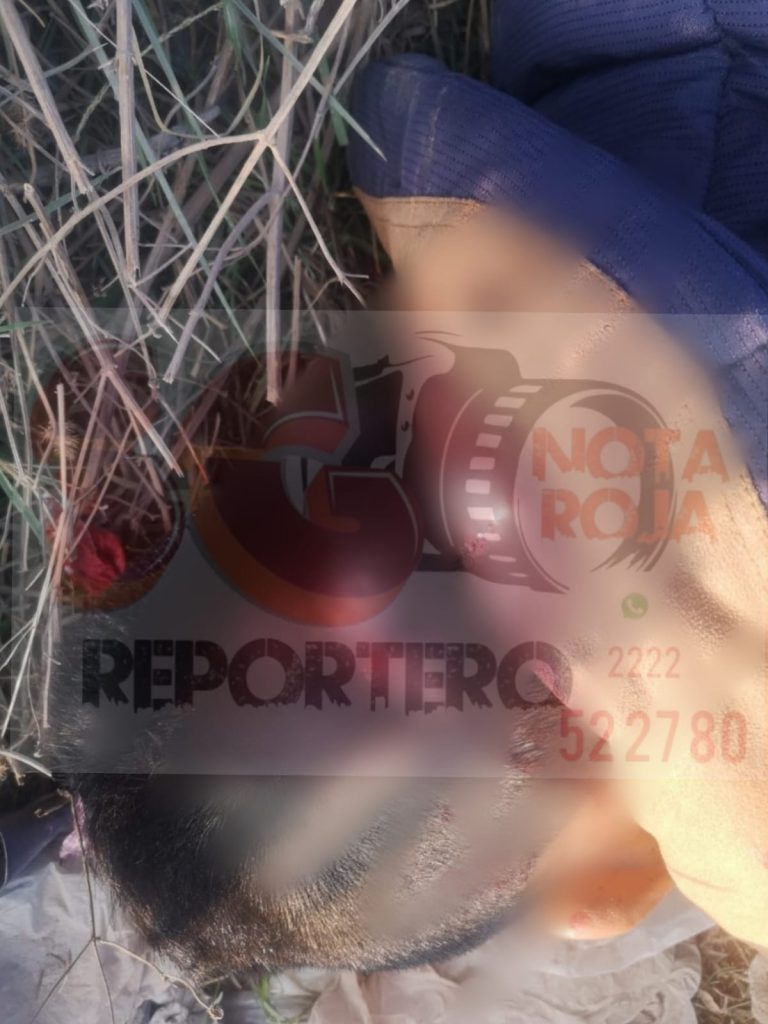 Con un plomazo en la cabeza encuentran cadáver de un joven en Amozoc