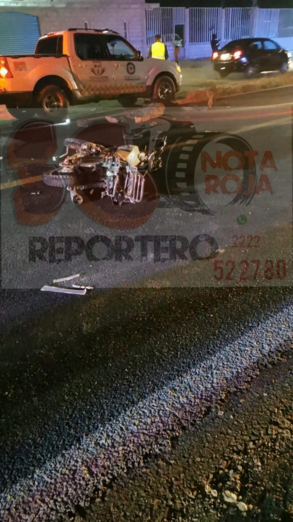 Fallece un motociclista en Yehualtepec