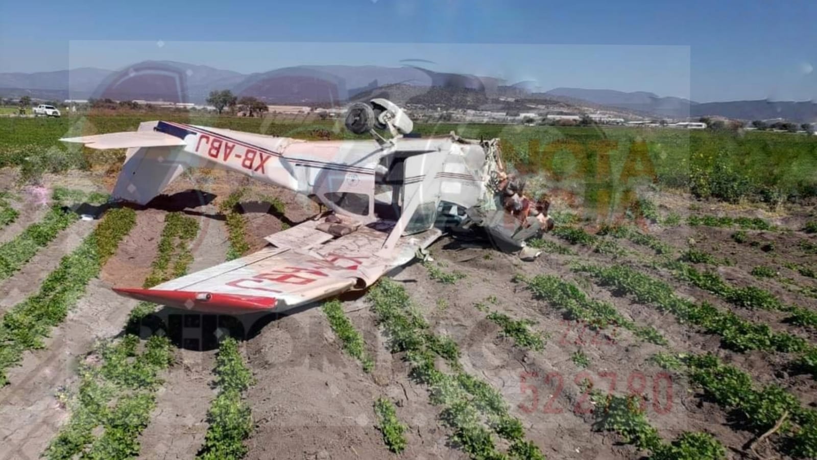 Otra vez se cae una aeronave en diciembre…y en Puebla