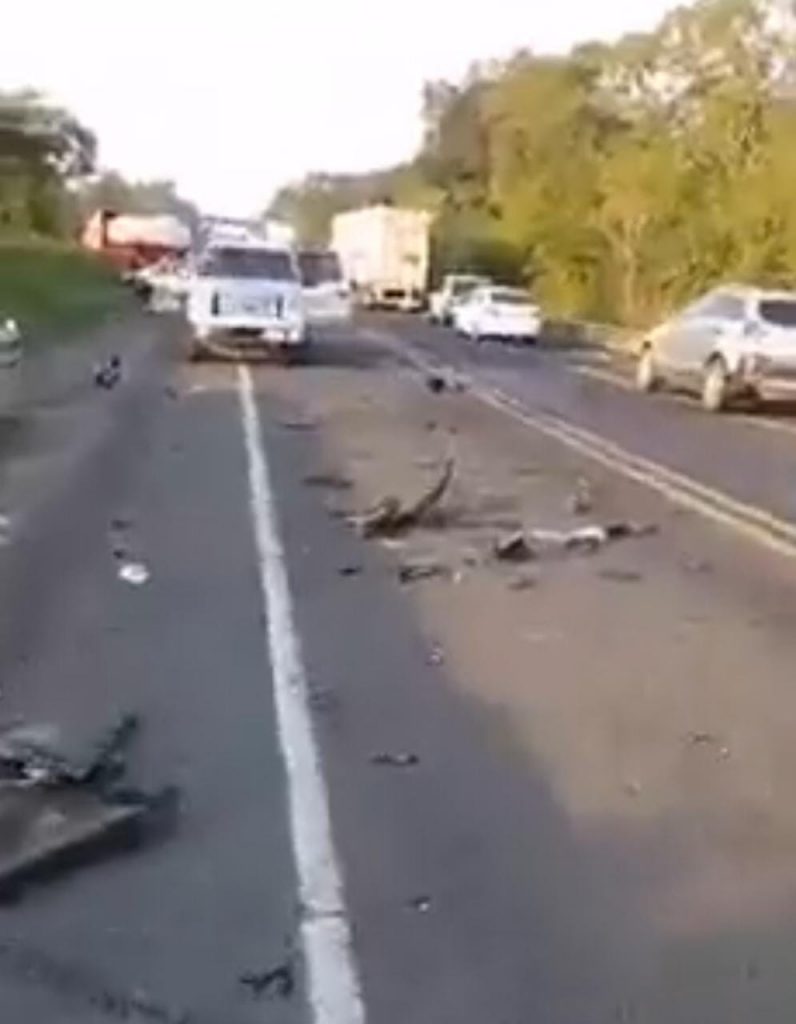 Video desde Puebla: Fallece familia en accidente en la México Tuxpan