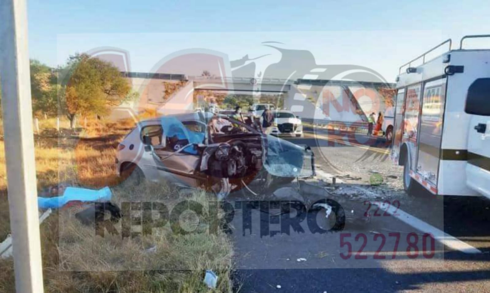 Dos muertos y 10 heridos por accidente en la carretera Cuacnopalan
