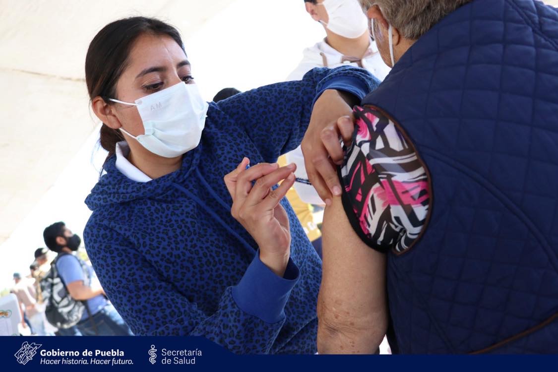 Con 111 módulos de aplicación, el lunes inicia nueva jornada de vacunación en 80 municipios: Salud Puebla