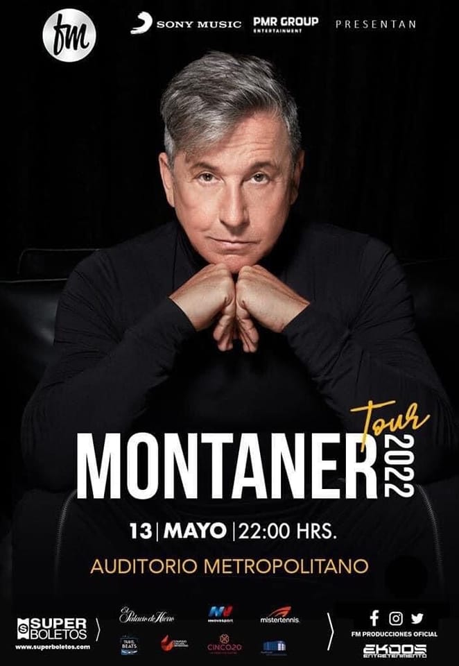 Ricardo Montaner llega a Puebla con su “Montaner 2022 Tour”
