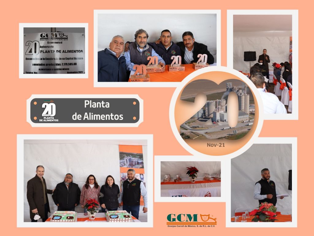 En 20 años, Planta de Alimentos de Granjas Carroll rompe récord de producción