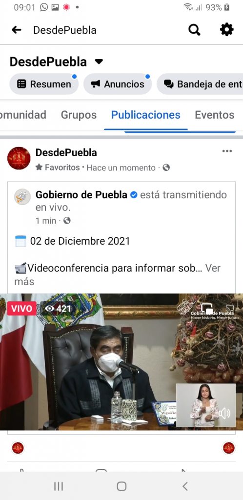 Se abordará como feminicidios, el asunto de las encobijadas en San Miguel Espejo: Miguel Barbosa Huerta