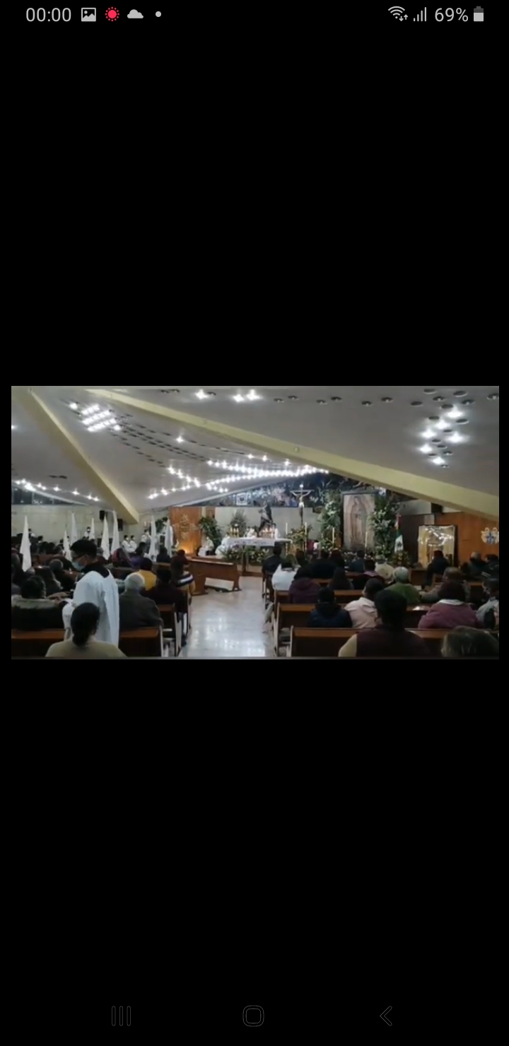 Video desde Puebla: Misa de gallo en el seminario Palafoxiano por el Día de la Virgen de Guadalupe