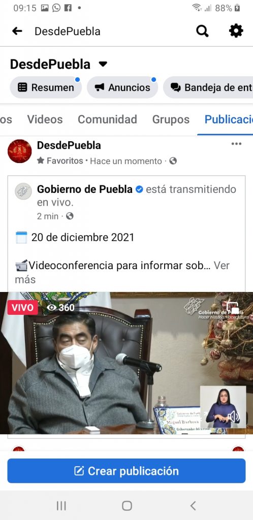 “¿A quién le pido ayuda?”, exclamó el gobernador Miguel Barbosa Huerta sobre el asunto de las pensiones