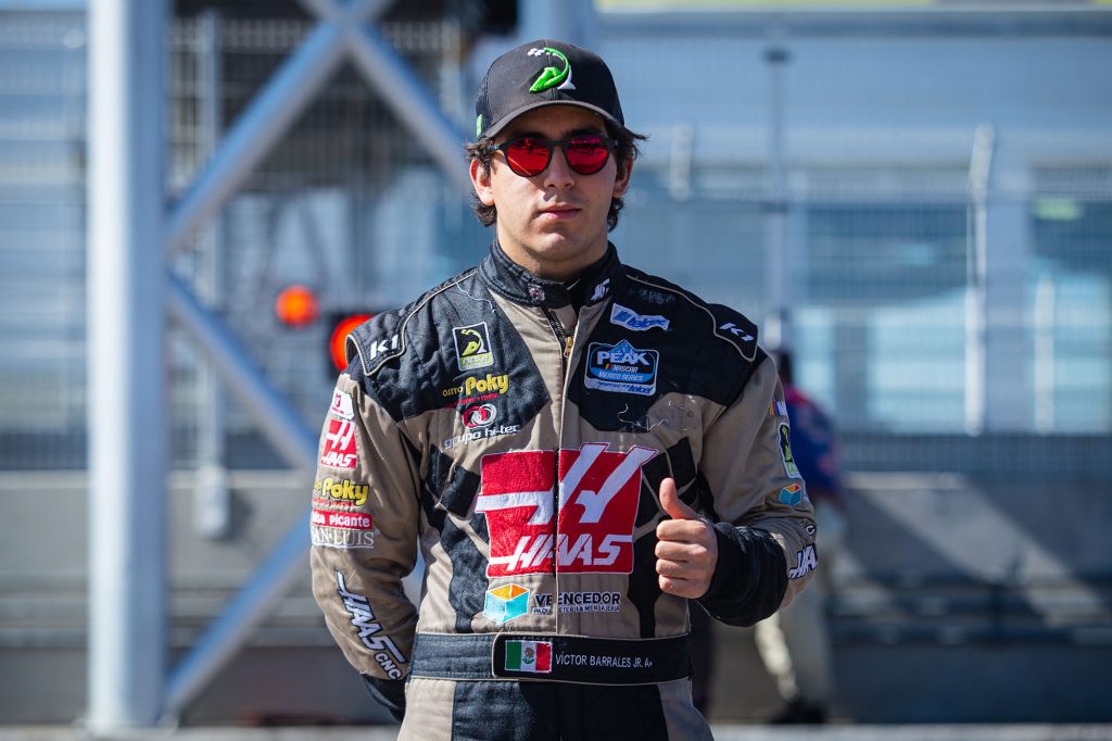 Víctor Barrales Jr., cerró con par de Top-10 la temporada 2021 de NASCAR México