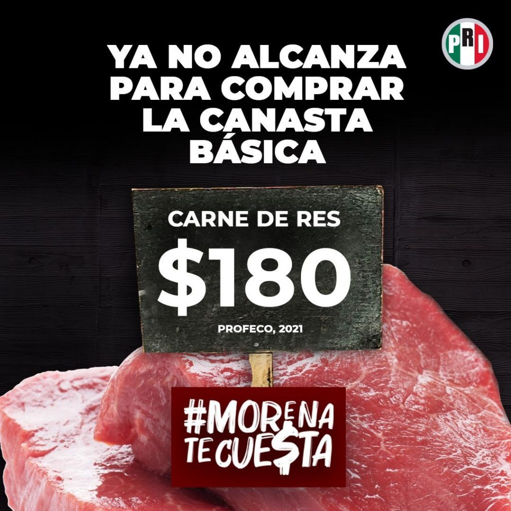 Morena le cuesta cada vez más a los mexicanos: PRI