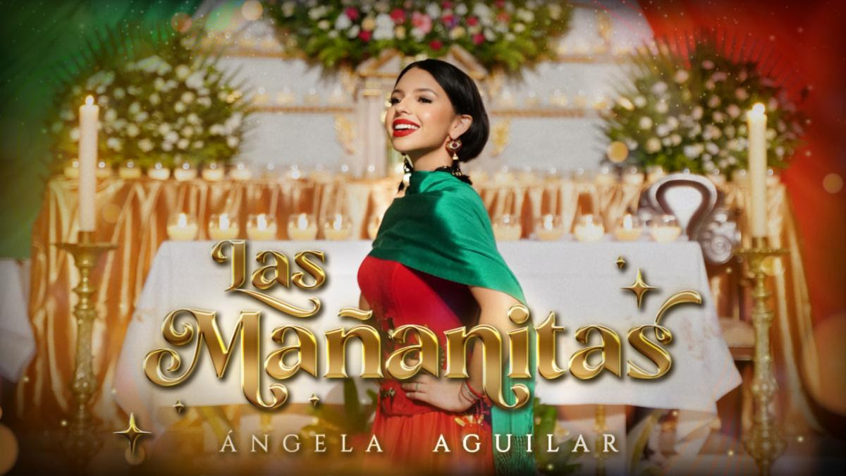 Ángela Aguilar estrena “Las Mañanitas” dedicadas a La Virgen